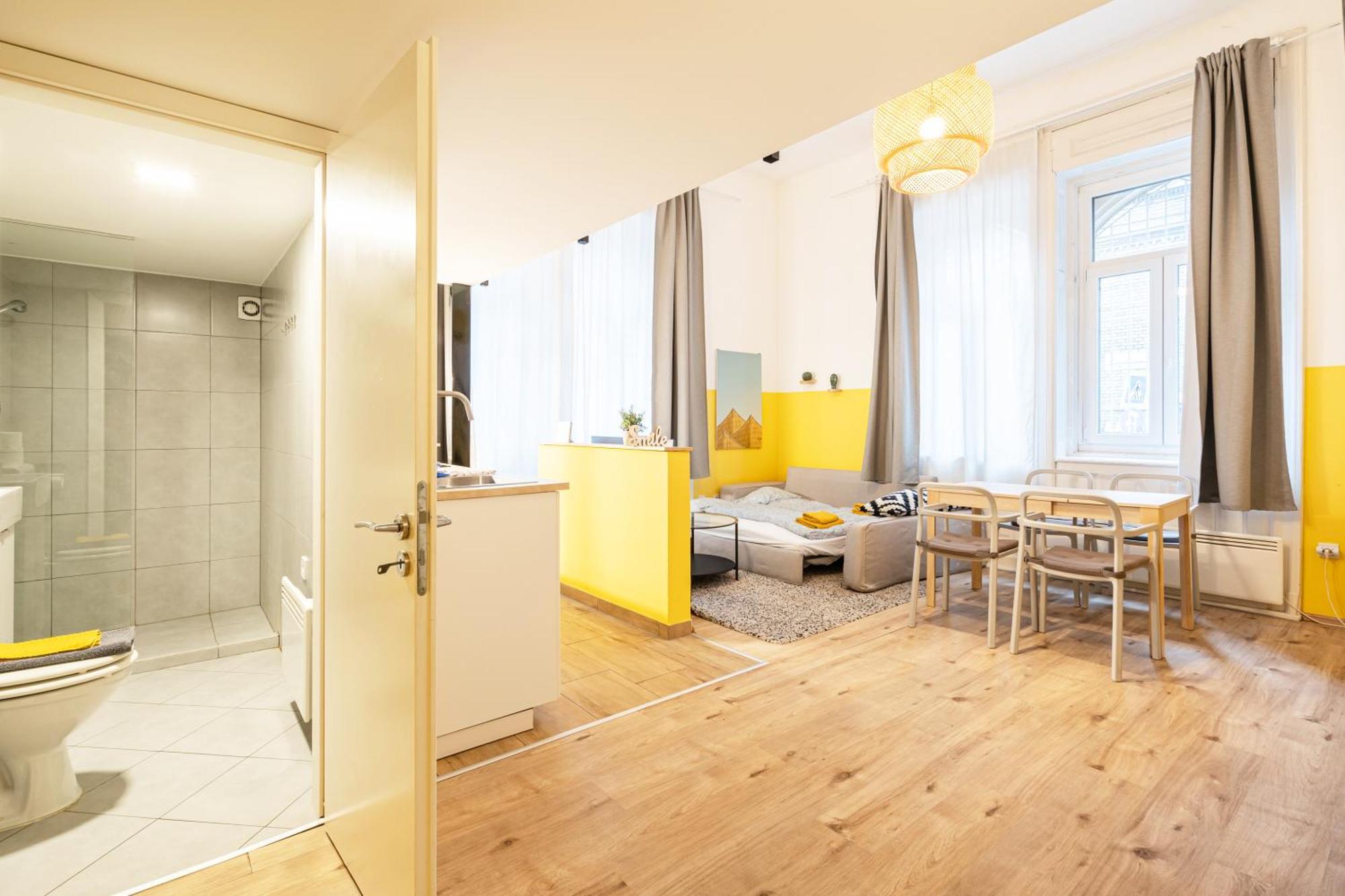 Charming Studio In The Heart Of The Jewish Quarter W41 Yellow Budapeste Exterior foto
